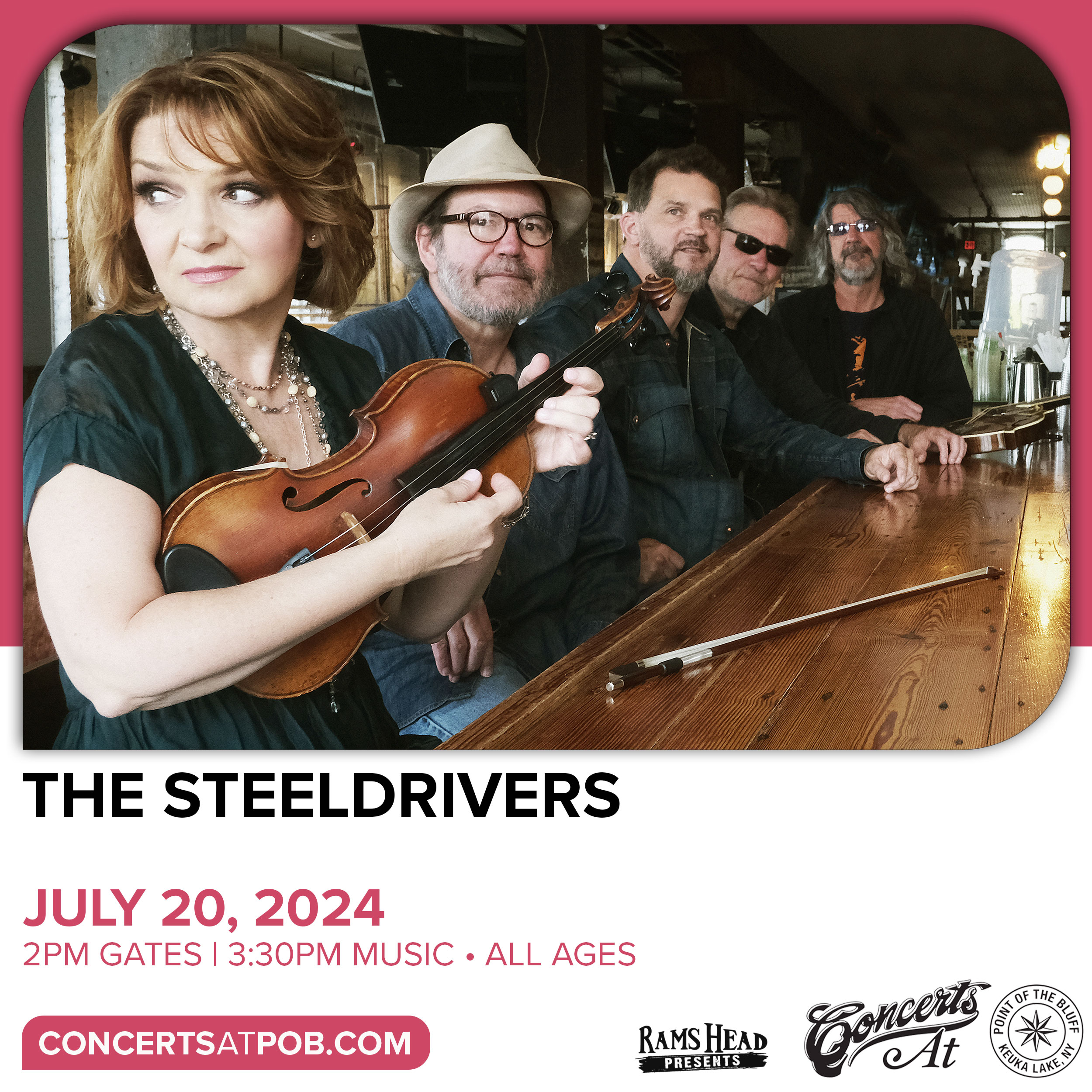 The Steeldrivers Buy Tickets July 20 Keuka Lake NY