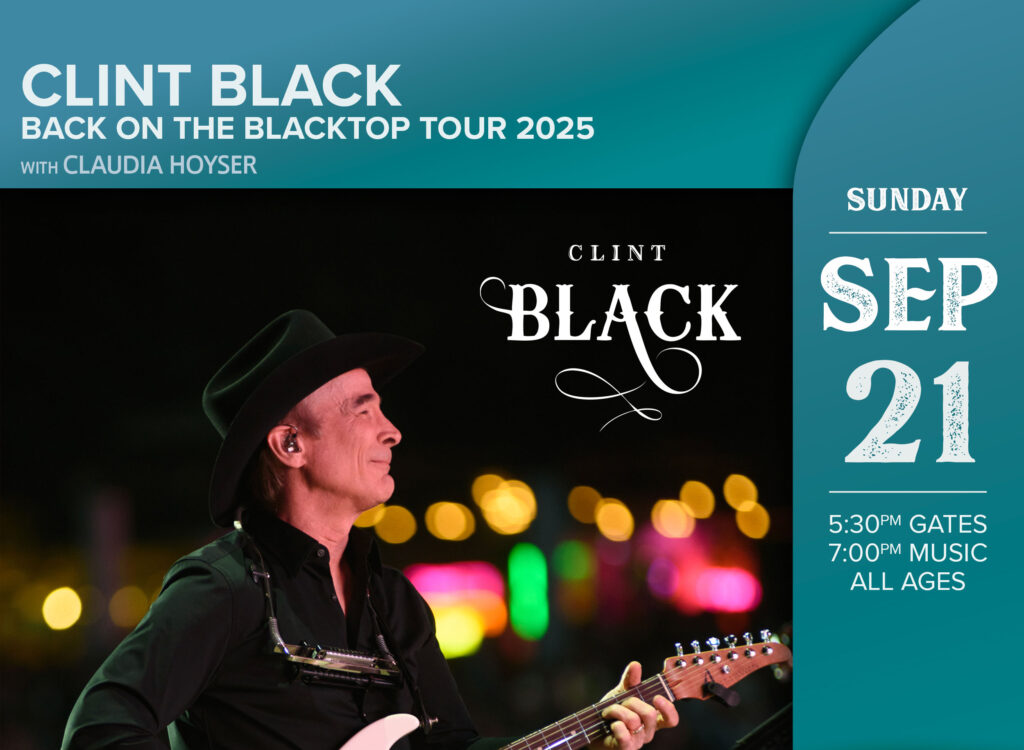Clint Black Back on the Blacktop Tour 2025