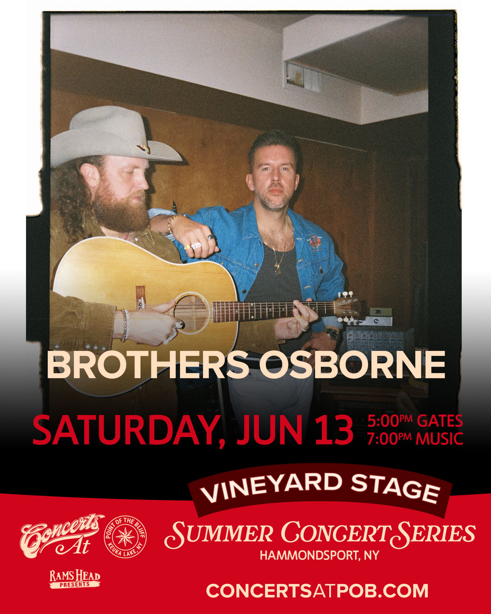 Brothers Osborne - Buy Tickets - June 13 - FLX